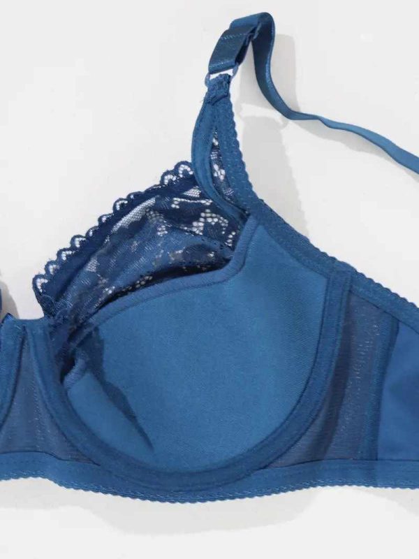 Plus Size Ženski Seksi Čipkasti Grudnjak 2434 - Image 4