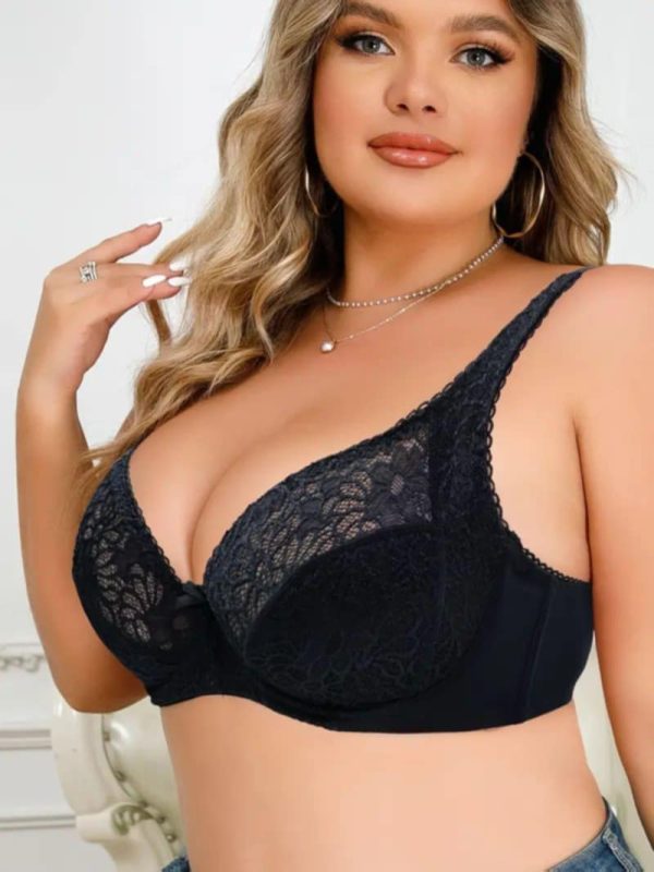 Seksi grudnjak od čipke za punije dame 24555 - Image 8