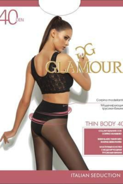 Čarape steznik Glamour Thin Body 40