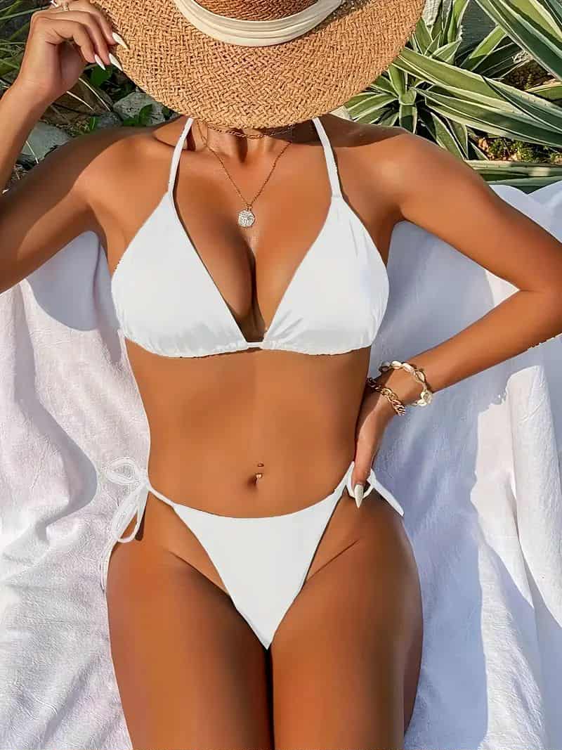 Kupaći bikini 25377 – Bela boja