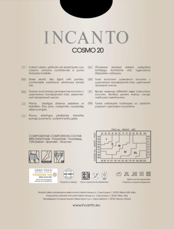 Čarape hulahop Incanto Cosmo 20 - Image 2