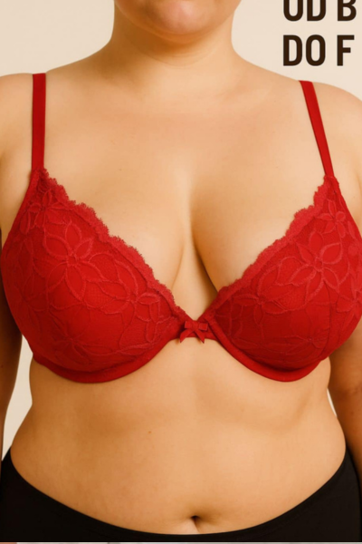 Grudnjak crveni sa tangama Aris 447