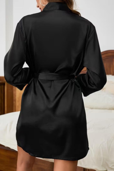 Satenski ogrtač kratki 251088 - Image 2