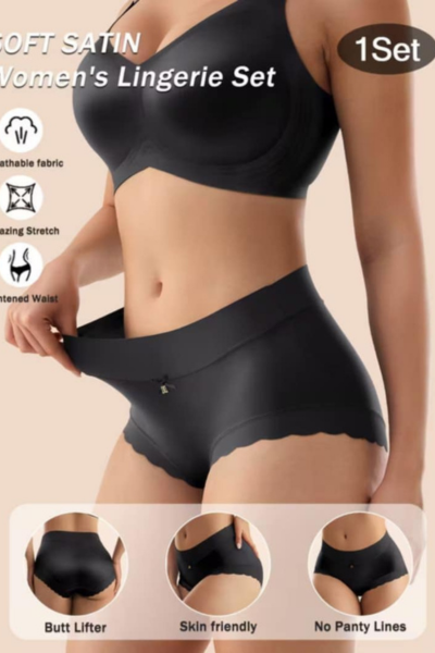 Grudnjak i gaćice od satena 251091 - Image 2