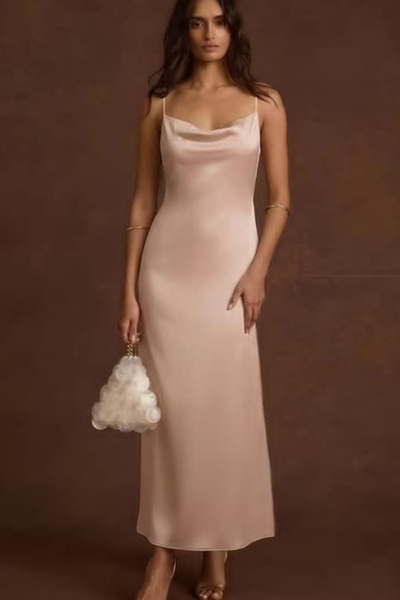 Satenska spavaćica dugi model 26699
