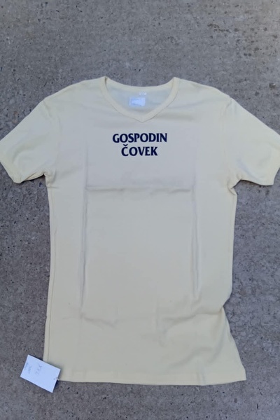 Muška majica sa štampanom Gospodin čovek