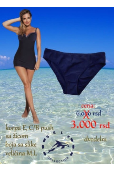 Kupaći monokini Self 943