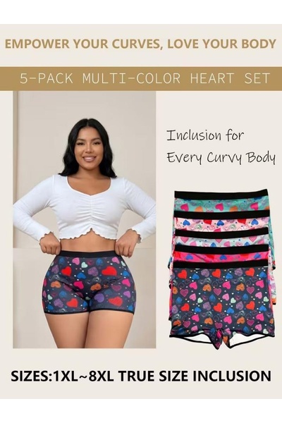 Gaće 5 komada poliamid plus size 26310