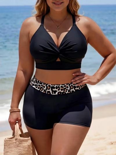 Kupaći dvodelni ženski plus size 26920