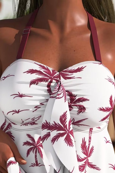 Tankini kupaći gaće sa nogavicama 26919 - Image 2