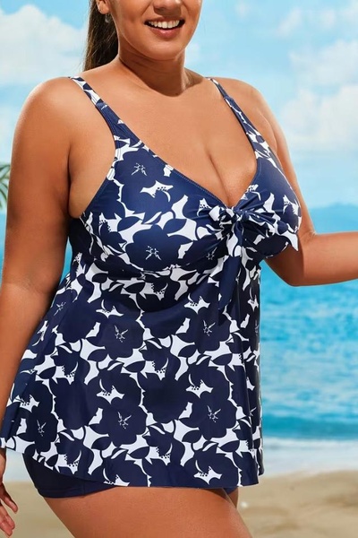 Tankini kupaći i gaće sa nogavicama 26997 - Image 3